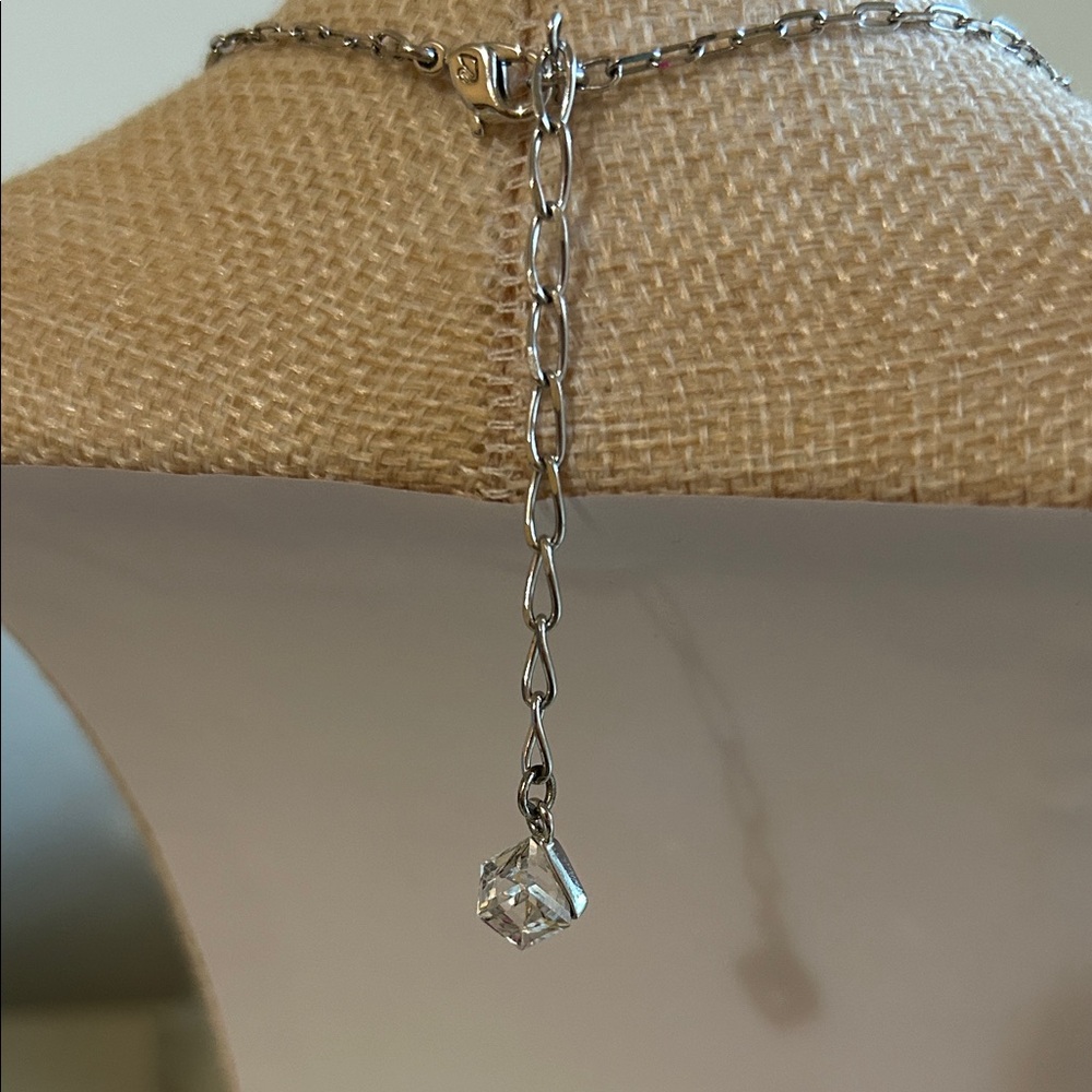 Swarovski Crystal Drop Necklace - Picture 8 of 11